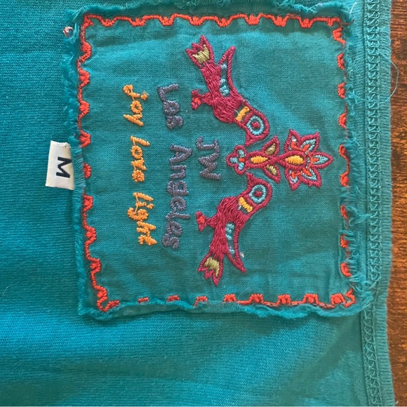 Johnny Was Embroidered Cotton Dress - Picture 7 of 7